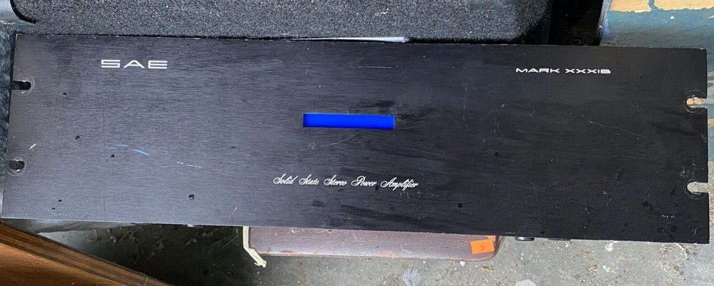 1977 SAE Mark XXXIB (31B) Power Amplifier *Parts/Restore*