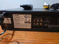 Mitsubishi VCR HS-U778 Precision TurboDrive VHS/S-VHS Hi-Fi Stereo 4-Head
