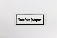 Rockford Fosgate logo badge Sticker Decal waterproof 108mm(4.25″)X40mm(1.57″)