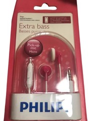 Philips SHE2105 In-Ear Headphones With mic -Pink