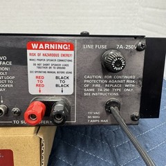 VELODYNE ULD-15A7 SUBWOOFER POWER AMPLIFIER – 400 WATTS – CLEANED – SERVICED