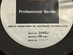 JBL 2445J Compression Driver 16 Ohm