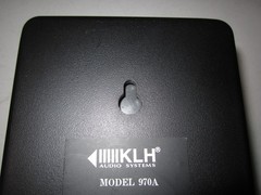 1 KLH Wall Mount Replacement Speaker 970A 40W 3-Way Weatherized Indoor