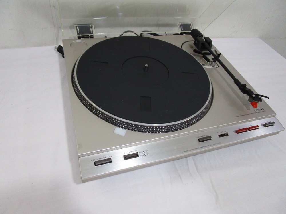 Luxman P-405 Full Auto Turntable w/ Empire ID50 Cart – New Stylus & Belt – Cool!