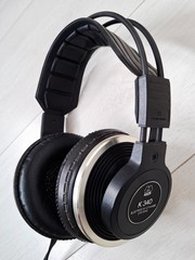 Vintage AKG K340 400 Ohm Electrostatic Dynamic High-End Headphones