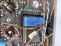 Vintage Bogen MO-100a 100 Watt Monoblock Tube Amp Amplifier for Parts or Repair!