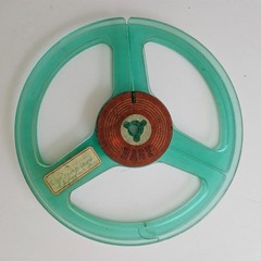 BASF 7″ Empty Reel for 1/4″ Tape Green Plastic