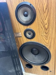 Pioneer CS-R580 3-Way Wood Floor Speakers Pair Tested READ DESCRIPTION*