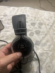 Vtg SONIC S/40 Stereo Headphones over ear cup Streamline guitar WORKS