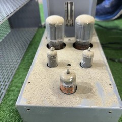 VINTAGE VERY RARE UTC MLF500 Linear Tube Amplifier 1950’s WOW! Metal UNTESTED