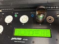 RCA 5881 Power Vacuum Tube Amplitrex Tested Strong 81%