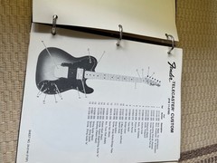 Fender Telecaster Guitar Replacement Parts List & Schematics Diagrams – Vtg Rare
