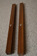 Side Rails for Pioneer RT-909, Solid Black Walnut, Beautiful, RT-901, Cheeks
