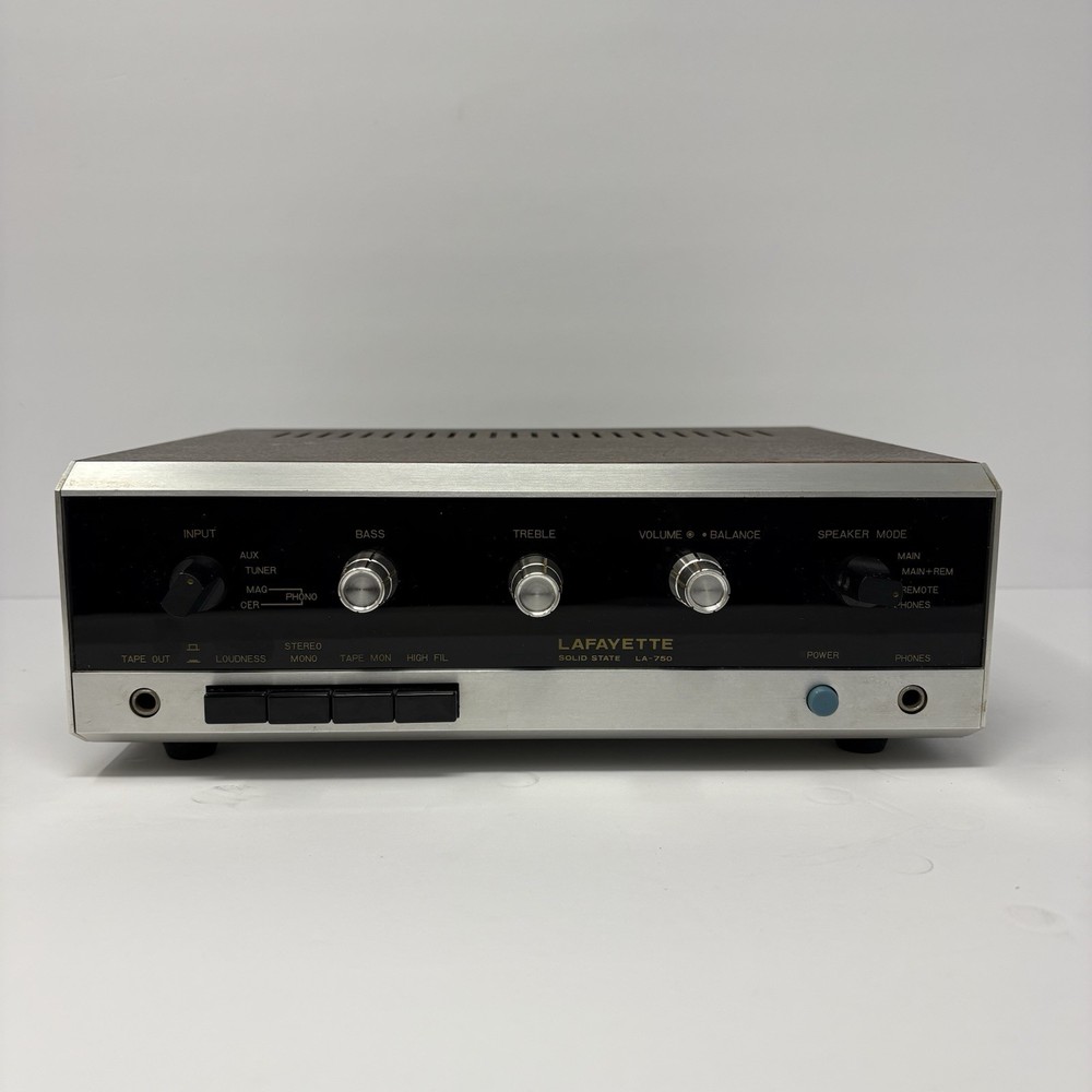 Vintage Lafayette LA-750 Solid State Stereo Integrated Amplifier Japan