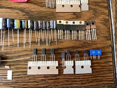 Pioneer SX-1250 Stabilizer Power Supply Protection Recap Kit Capacitor Rebuild