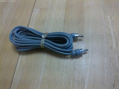 VTG SWITCHCRAFT 25AN25 RCA MALE TO RCA MALE AUDIO CABLE 10FT,NOS