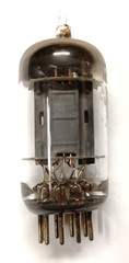 GAIN (97.5, 101.3) MAXI PREAMP II TESTED GE 12AX7 / ECC83 FOIL “D” GETTER TUBE
