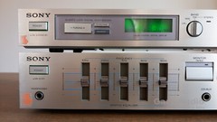 Sony TA-AX35 Amplifier & Sony ST-JX3L Tuner Made in Japan Vintage 1983
