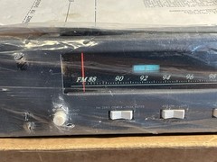 Vintage New in Box Sherwood Model S-3500 FM Mono Tuner 60’s Old Stock, Working