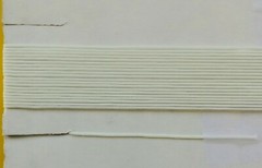 25-Ft Braided Dial String Vintage Radios Clock Weight Cord 0.032″ (0.8mm) White