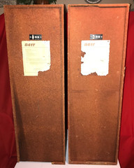 Vintage Wald Sound Model 841T Floor Speakers Working Condition.