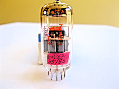 TUNGSRAM E88CC/6DJ8 VACUUM TUBE BALANCED TV-7 TESTED.