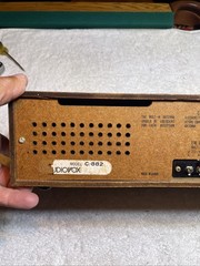 Audiovox C-882 AM/FM/8Track stereo. Tested and working.