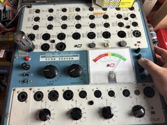 Sylvania (Mullard) 5AR4 / GZ34 CR KKK 132 B3A5 Grey Plate Test on BK 707