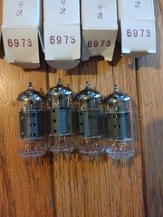 6973, Vacuum Tubes Matched Quad, Set NEW Unbranded