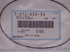 Sony 3-672-626-00 Belt B Counter 367262600