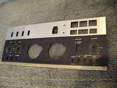 TEAC A-6100/6300 REEL TO REEL TAPE DECK BOTTOM FRONT COVER
