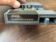 Vintage Kraco Stereo 8-Track Tape Player To Cassette Adapter KCA-7 Untested