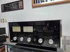McIntosh MC-2105 Stereo Power Amplifier Serviced Operational.