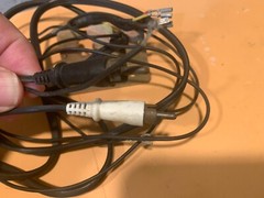 Dual 1242 Stereo Turntable Parting out – RCA Cable / Ground Wire Assembly