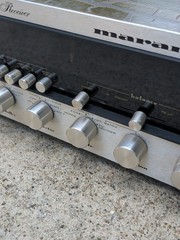 Marantz 4230 Stereo + Quadradial Receiver Untested Powers Up Sold As Is