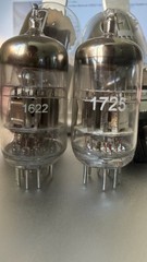 Tad 6L6 WGC STR Black Plates & Tad Sovtek 7025 V1 ECC83WA V2 Matched Pairs
