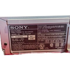 Sony DVD VHS Combo Slv-D370P Hi Fi Stereo 120V 25w With 12 Movies