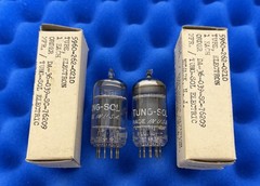 Two Tung Sol 5814A Tubes / 1959 / NOS IN BOX / Amplitrex Tested 💪 /12AU7 ECC82