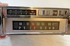 Audiovox Car Stereo 8 Track AM/FM Radio ID-400 Japan UNTESTED 1970’s