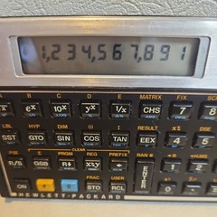 Vtg HP 15C Calculator Hewlett Packard W/ Orig. Case Tested