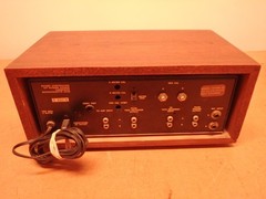 ADVENT Model 100 Dolby Noise Reduction Unit VINTAGE w/ Manual and Wood Cabinet