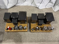 Leak TL12.1 Valve Amplifier Pair — RESTORED + SPEAKER CONNECTORS!