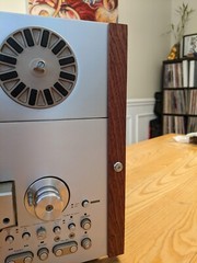 Side Rails for Pioneer RT-909 Solid Mahogany, Beautiful, RT-901, Cheeks