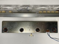 PIONEER SX-1050 Receiver DIAL PANEL w/Blind Sash Meters, Lenses & 4-Light Panel