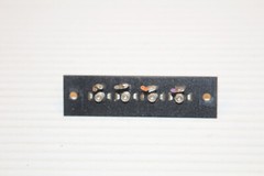 Vintage Realistic STA-80 Receiver Amp – OEM Antenna & Ground Screw Downs Board