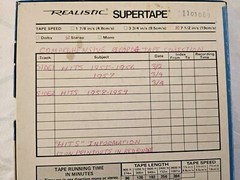 3 Used Reel to Reel Tapes 7″ 1200 ft Scotch & Realistic 1950s HITS Mitch Miller