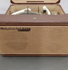 Vintage RCA Victor New Orthophonic High Fidelity Record Player Works