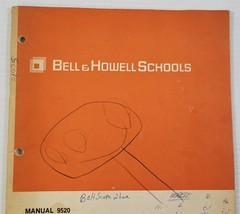 *L3) Bell & Howell Schools: Oscilloscope Operation Manual 9520 (1973 Workbook)