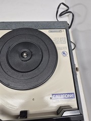 Vintage Califone Phono 1010AV Turntable Record Player Read Description