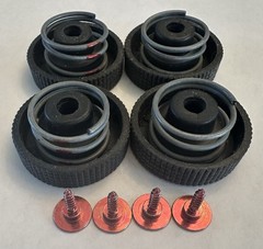 Genuine OEM Technics SL-DD20, SL-BD22, SL-QD33 Turntable Feet | Set Of 4